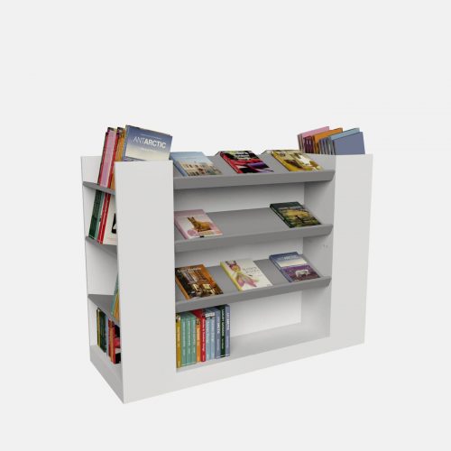 Γόνδολες καταστημάτων έπιπλα βιβλιοπωλείου επίπλωση ειδικές καταστκευές για βιβλία ραφιέρες πάγκοι τραπέζια βιβλίων