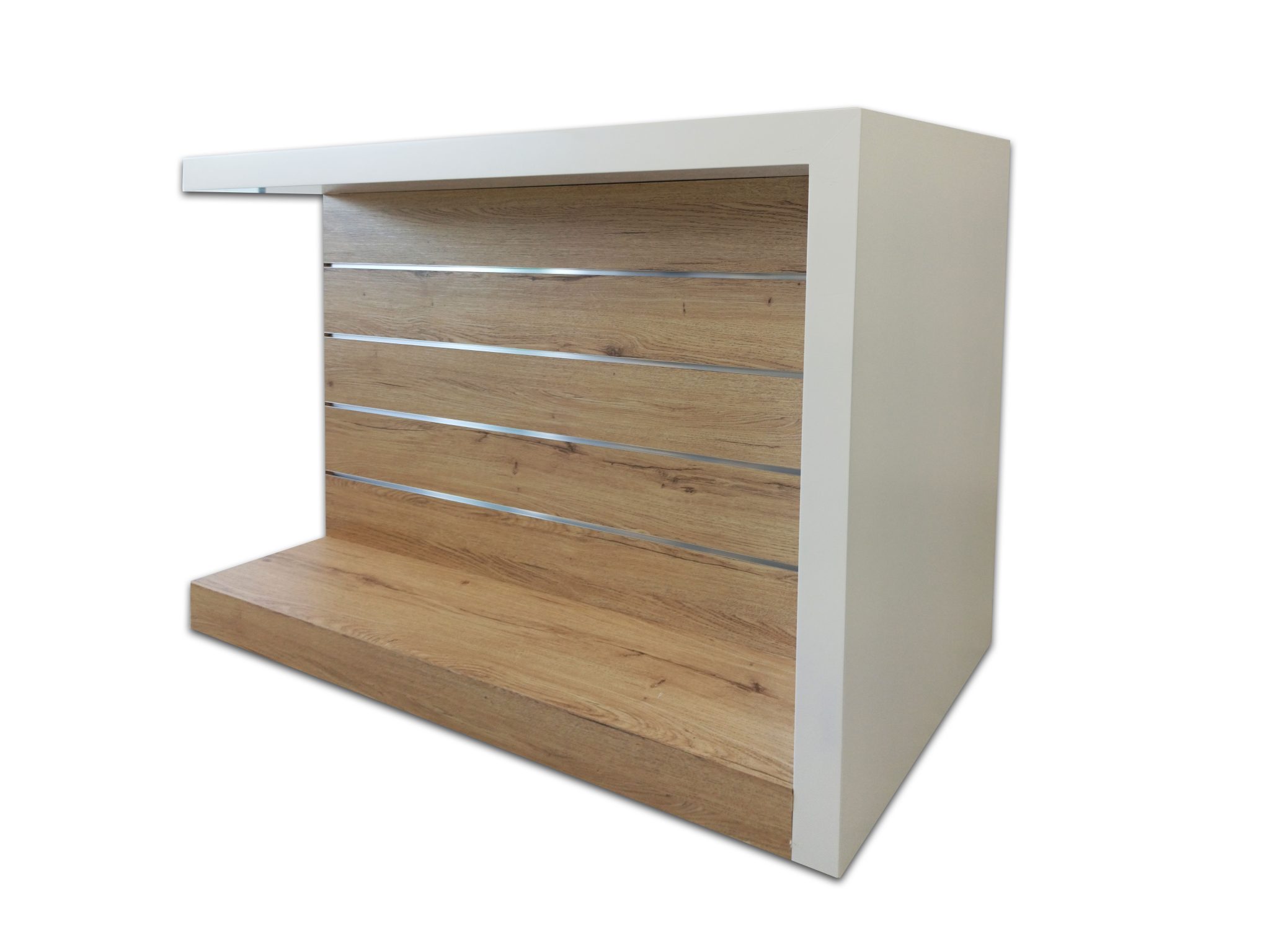 Εκθεσιακή Γόνδολα slat panel